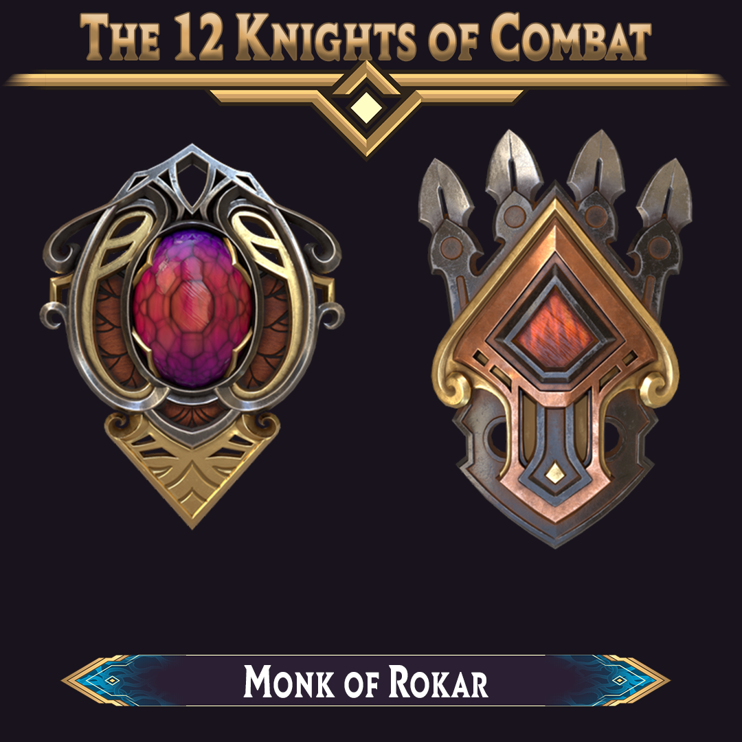 12 Knights of Combat - Monk of Rokar