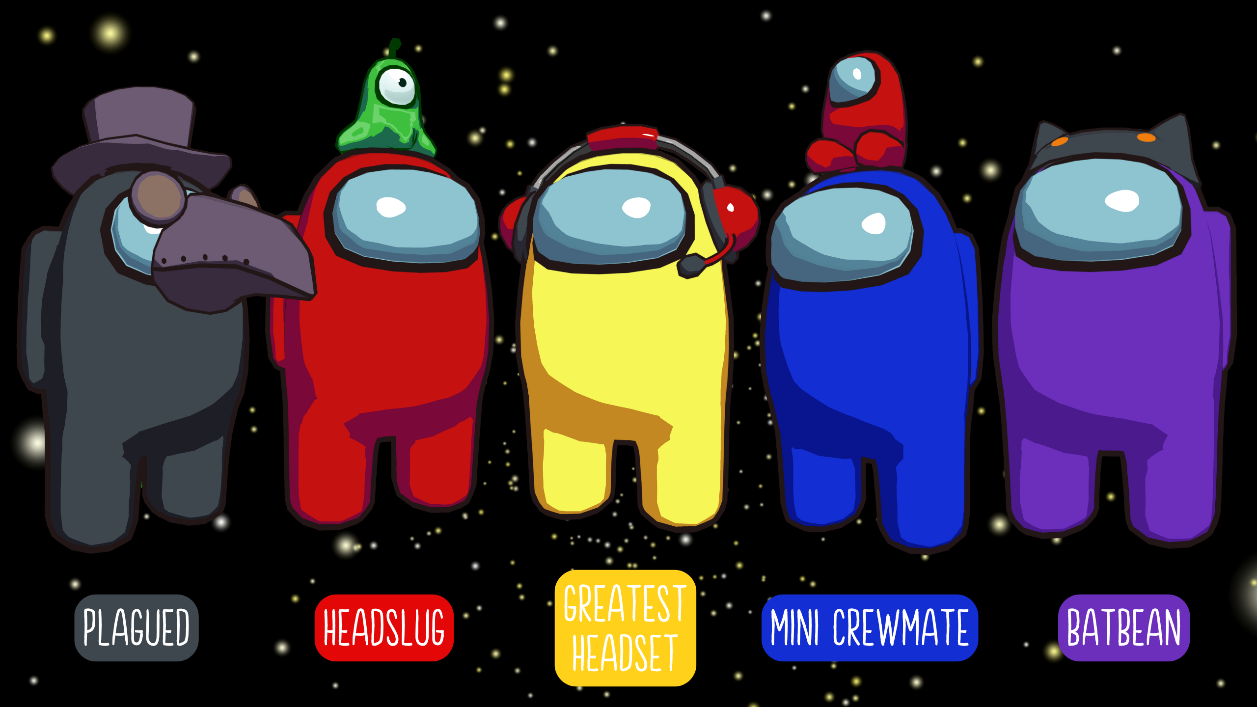 Crew favorites Hat Pack for Among Us VR