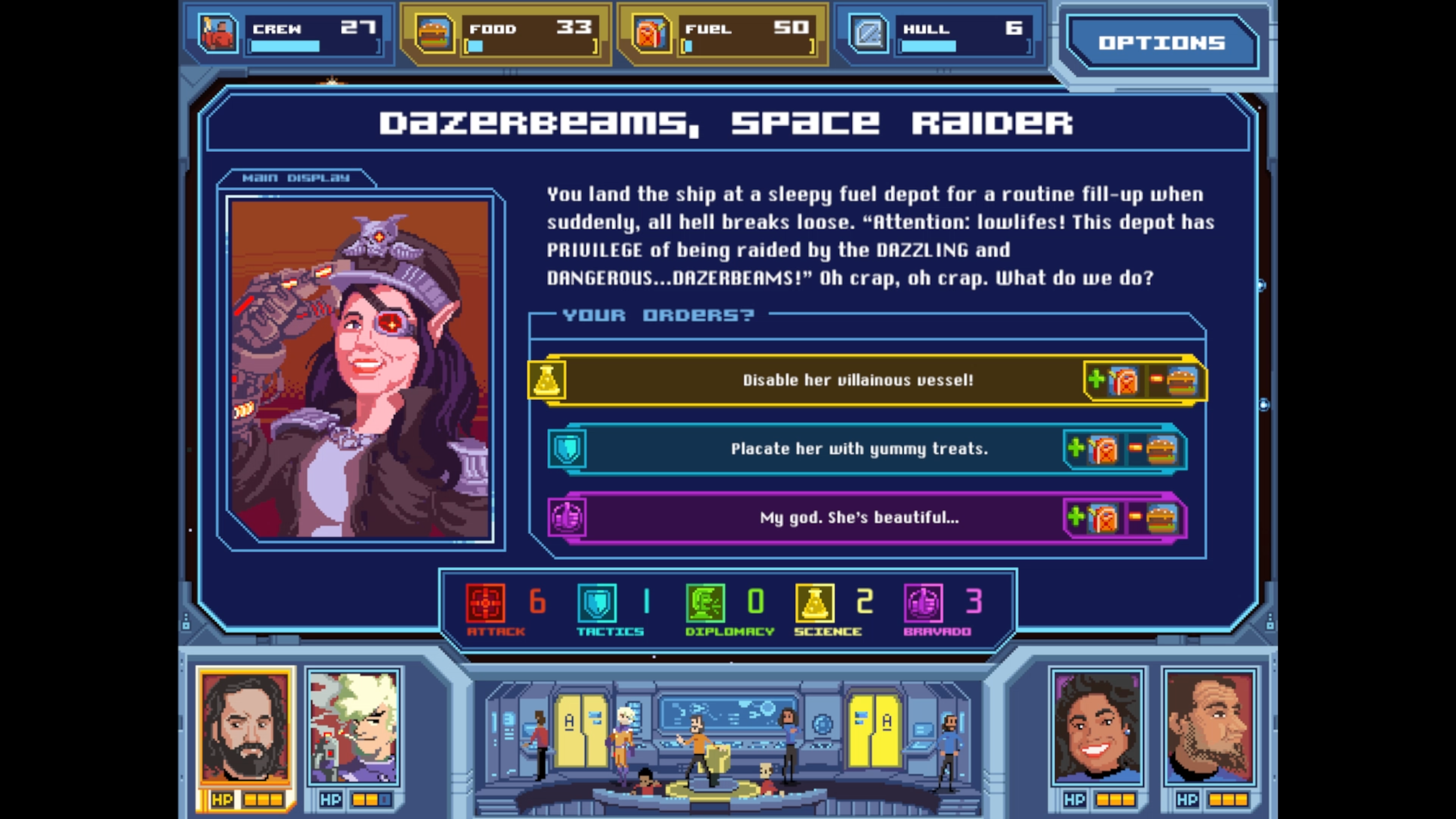 Screenshot of Orion Trail