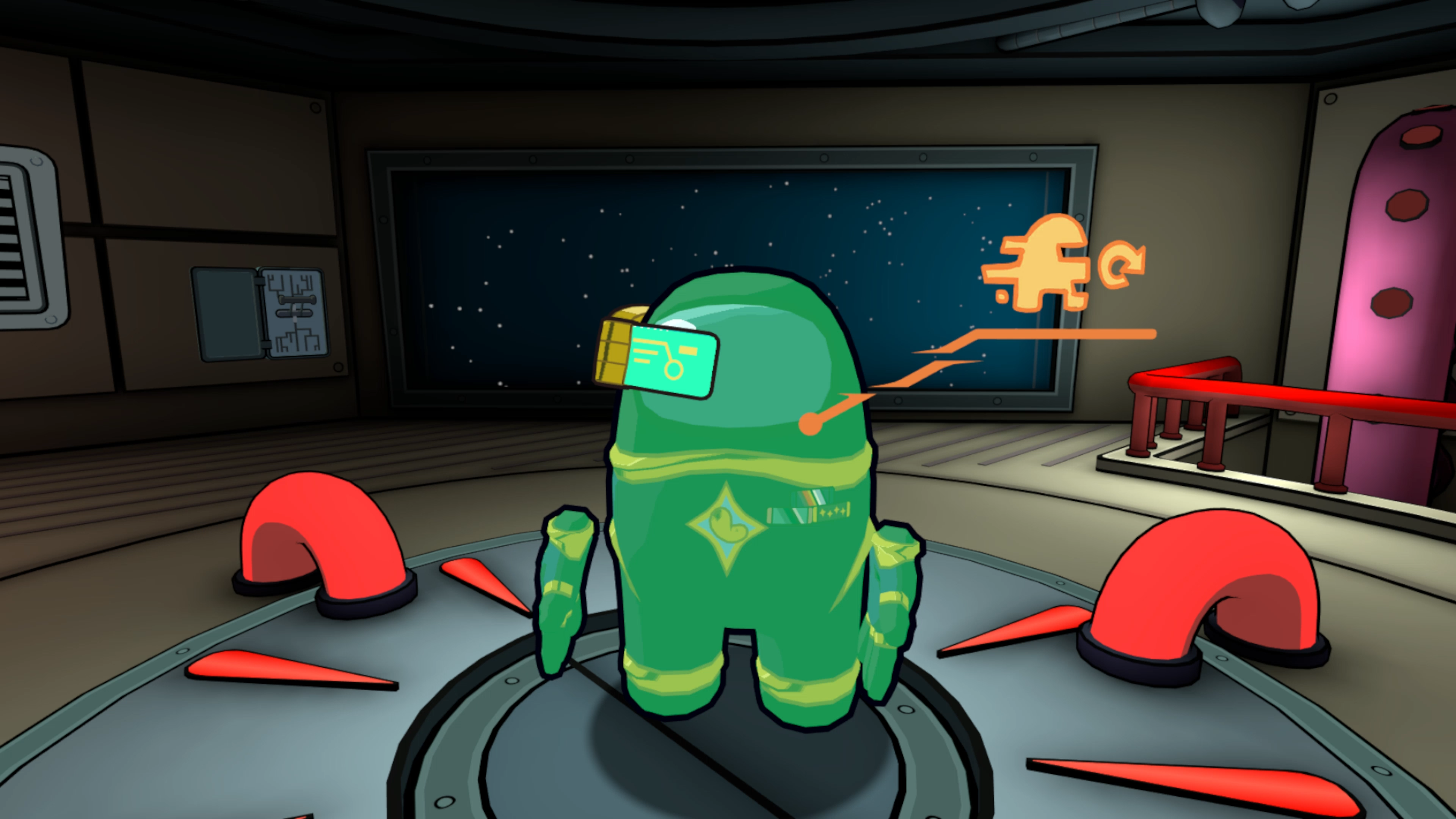 Bean being scanned in the all new Critical Cargo mode