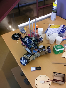 Rebuild begins on the robot itself