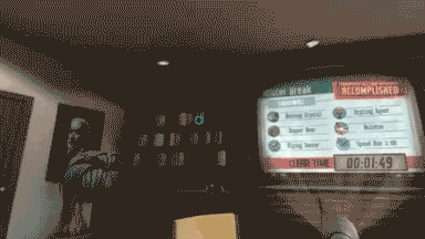 IEYTD player in VR using telekines to grab two far away books and bring them to their hands