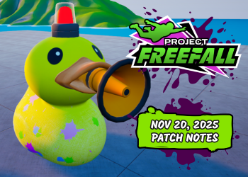 Project Freefall Patch Notes | 11.20.25