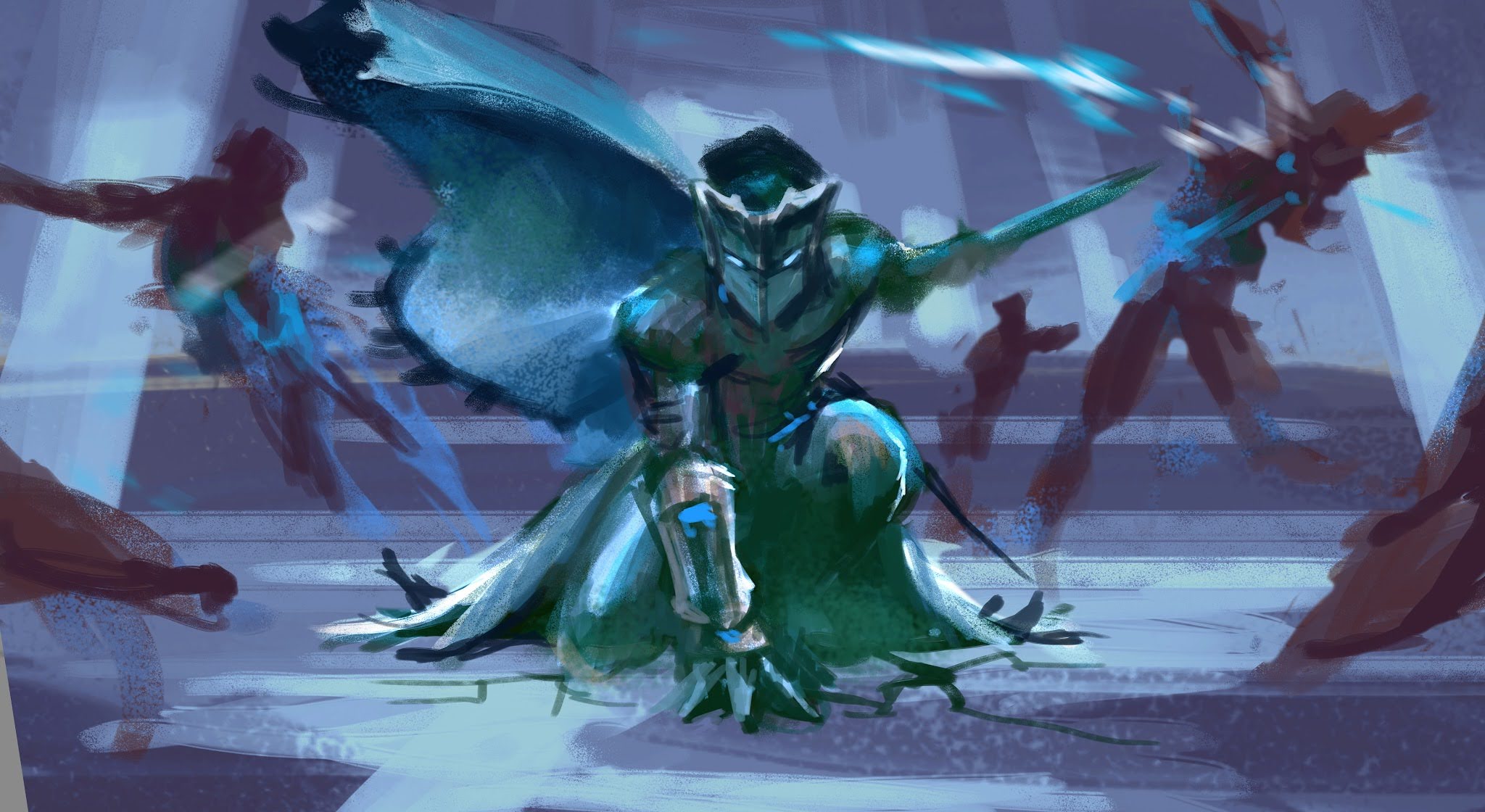Concept art of Until You Fall