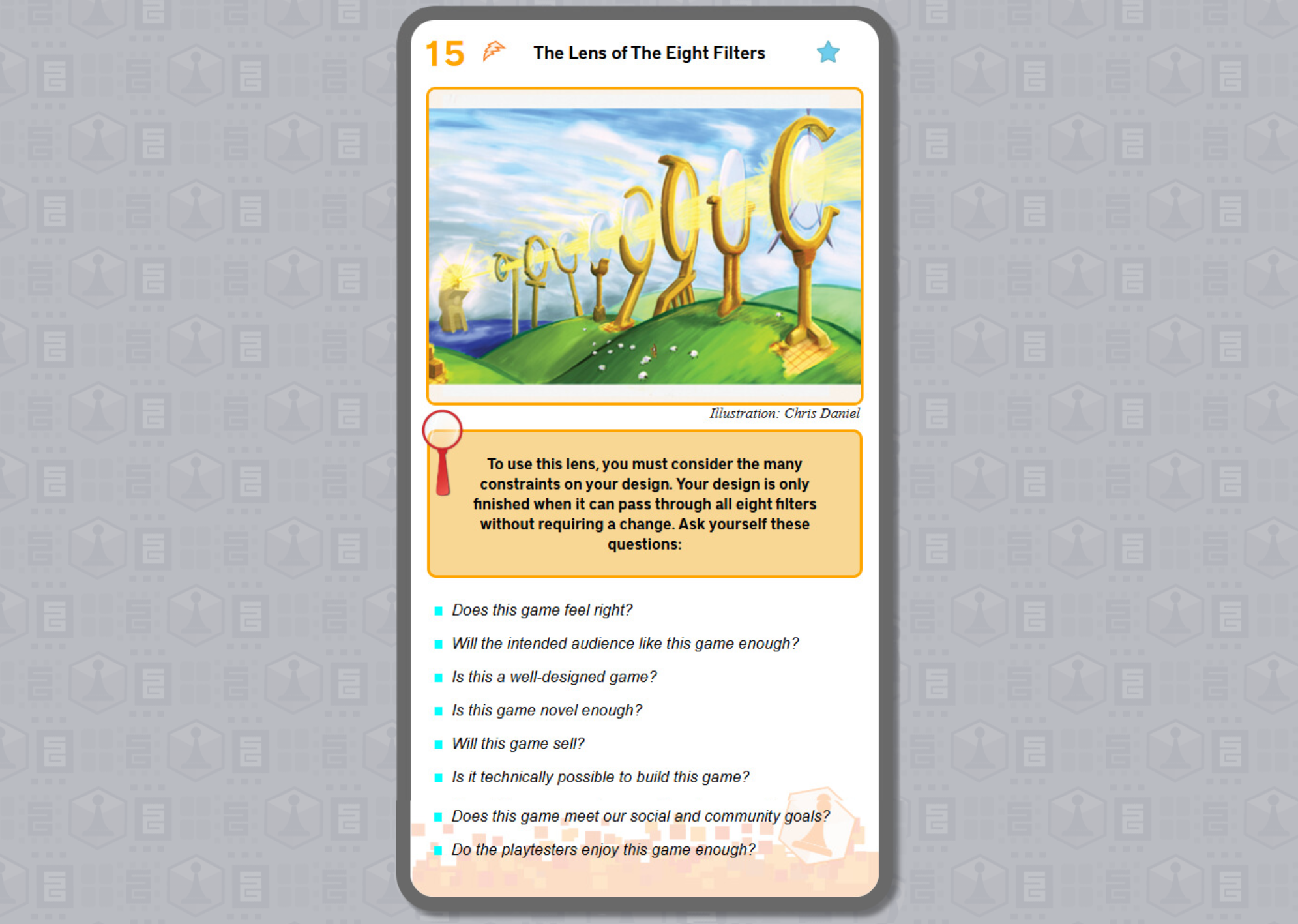 Lens of The Eight Filters