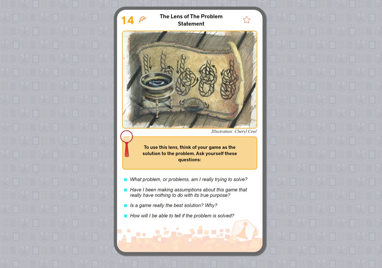 Lens of the Problem Statement