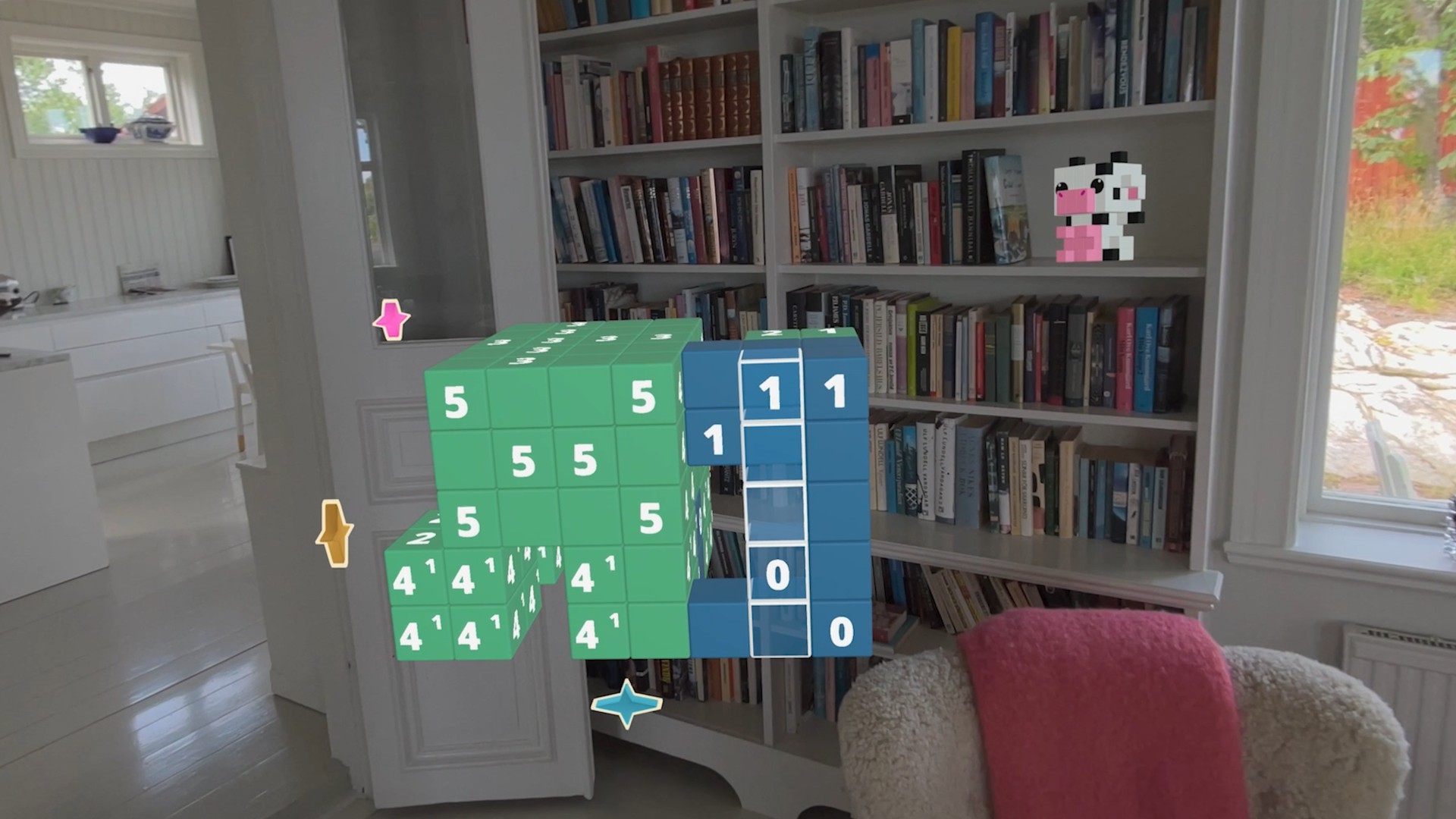 Puzzle Sculpt, a Cozy Mixed Reality Logic Game, Now Available on Apple Vision Pro