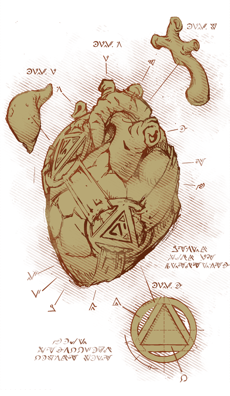 Relic Heart illustration in Silent Slayer
