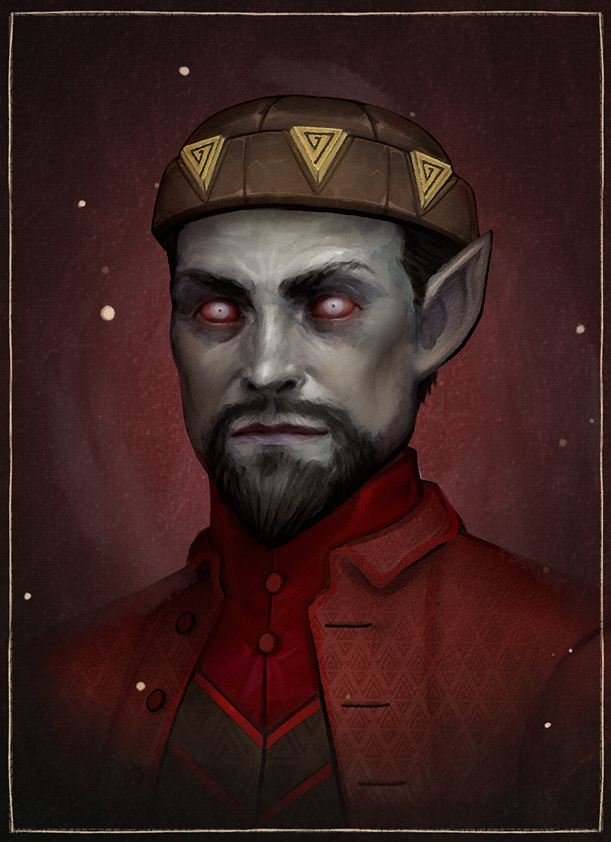 Grandmaster Loreto portrait from Silent Slayer