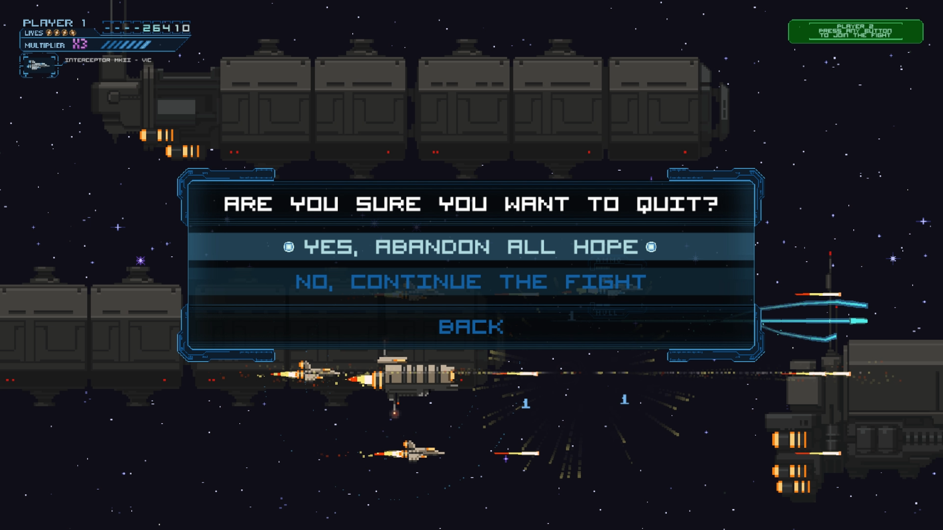 An example of this game catering to harder difficulties instead of story or accessibility