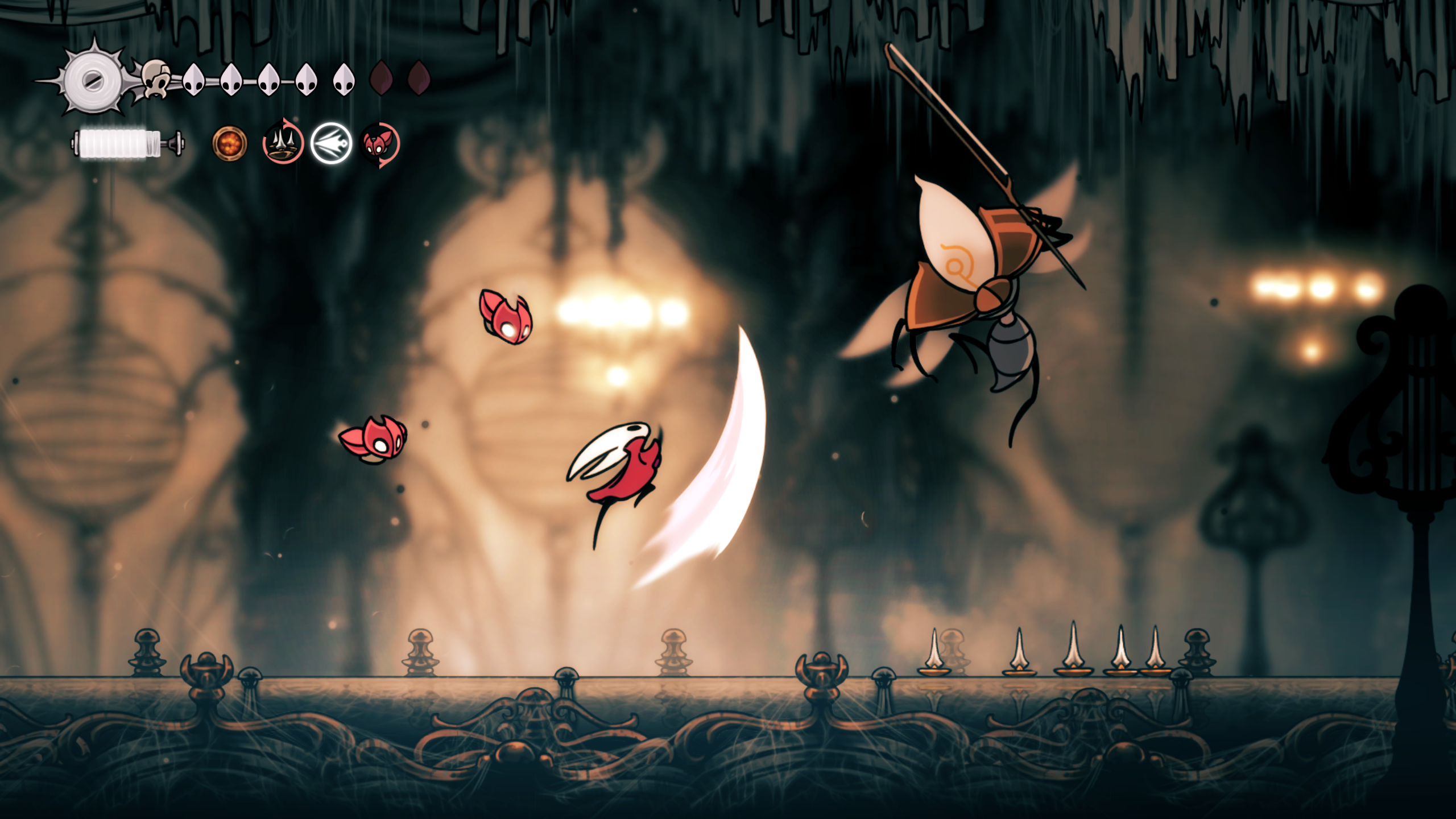 Screenshot of Hollow Knight: Silksong