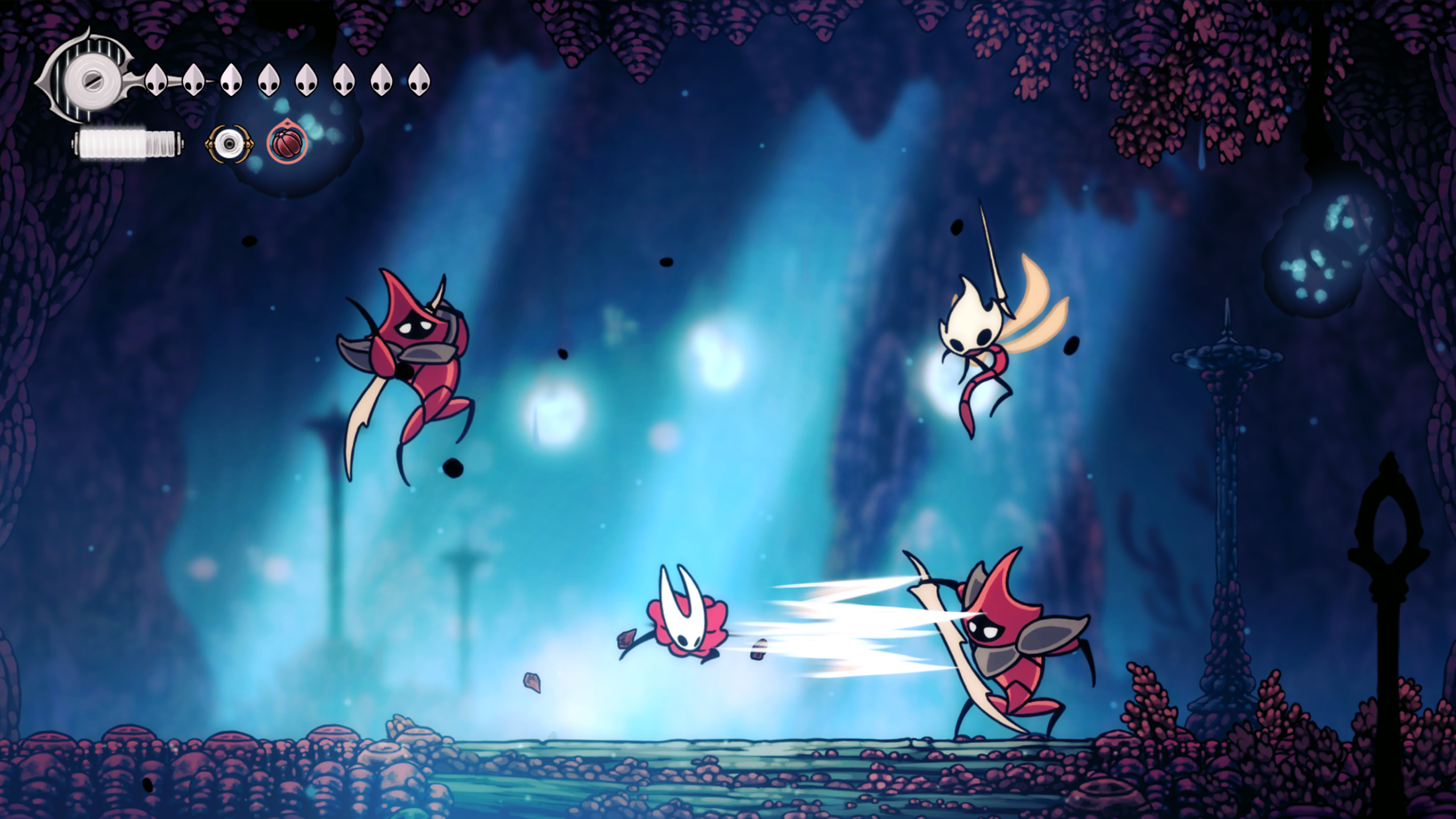 Screenshot of Hollow Knight: Silksong