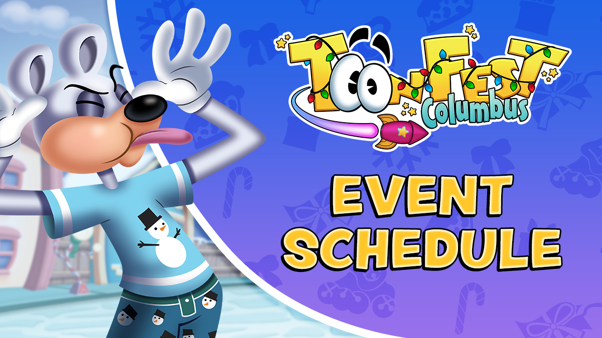Full event schedule for ToonFest Columbus
