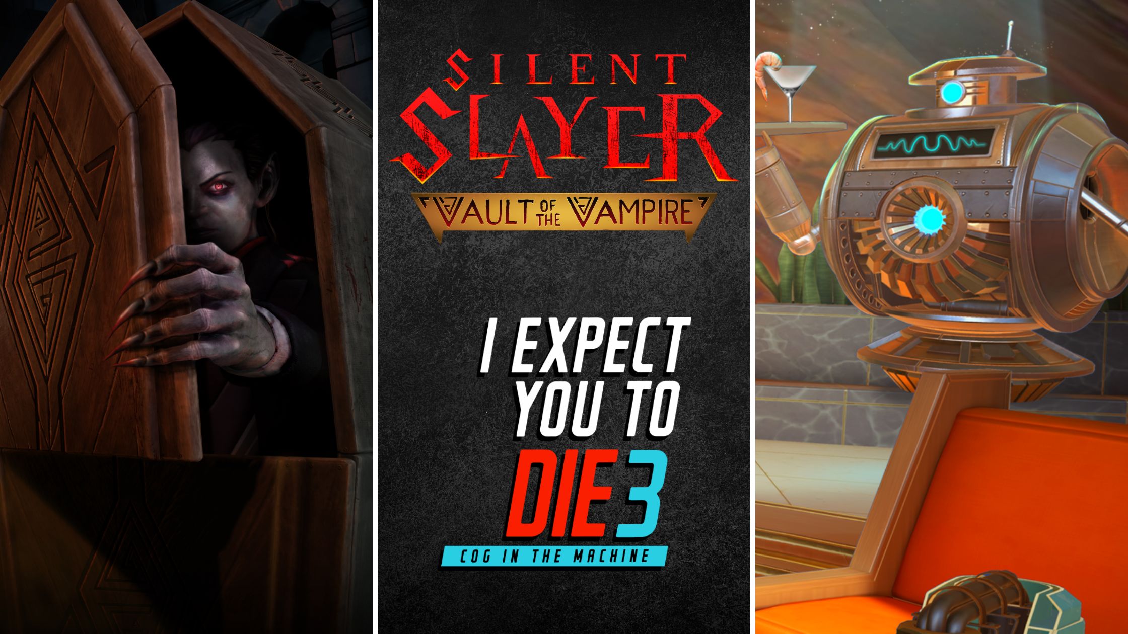 Villain Revealed for I Expect You To Die 3: Cog in the Machine, Plus a New Title From Schell Games