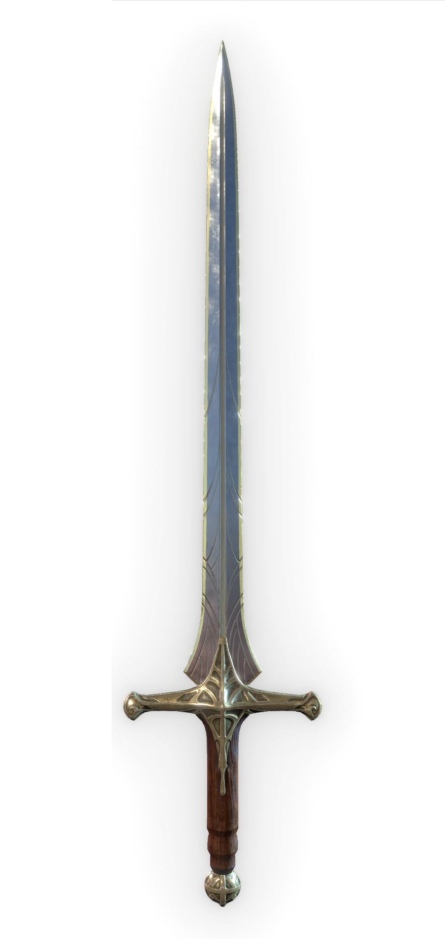 Engraved Arming Sword